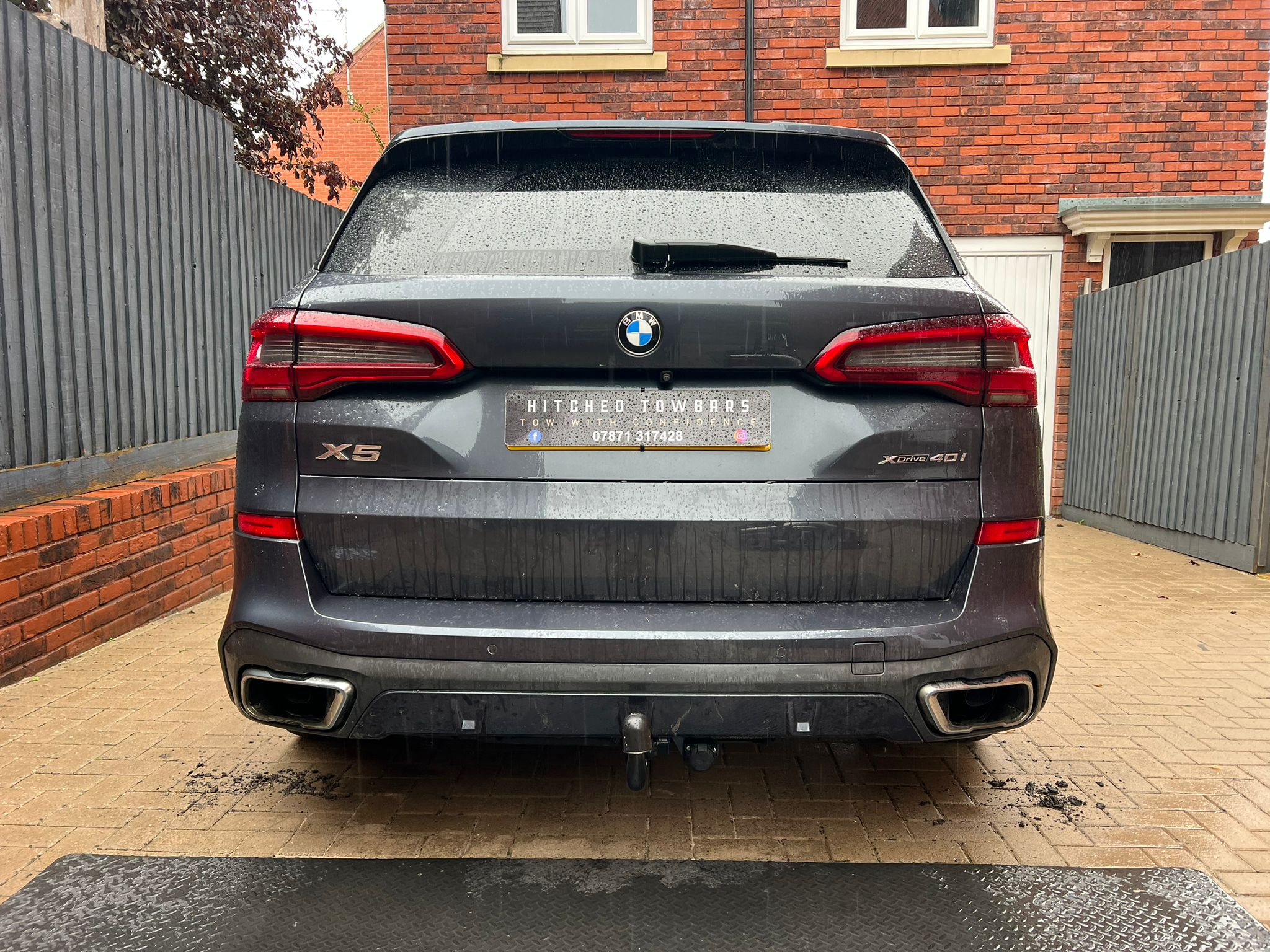 Professional towbar installation